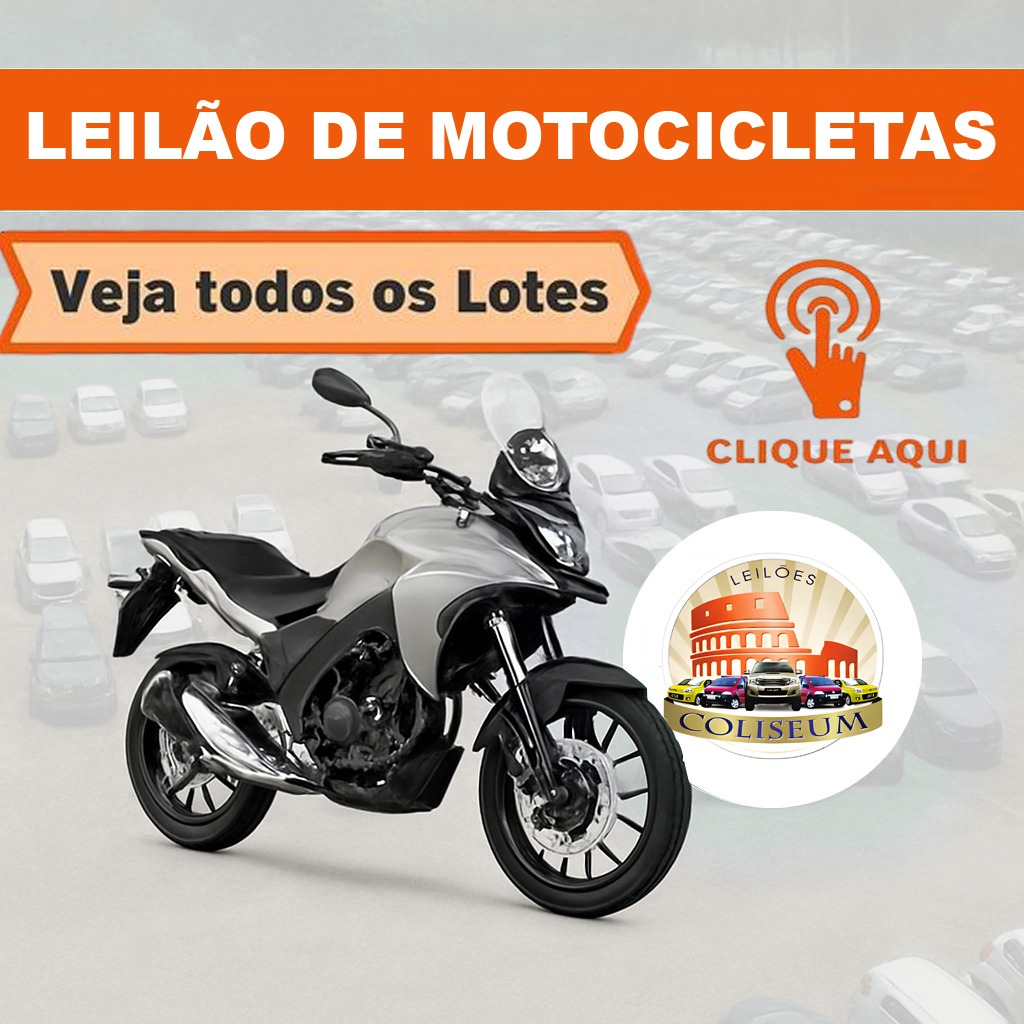 Leilão de Motos / Quarta-Feira 25/06/2025